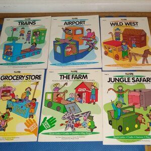 Monday Morning Hands on Projects: Airport, Farm, Jungle, Grocery store, Trains